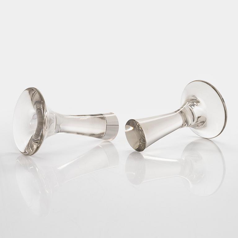 Tapio Wirkkala, A pair of candlesticks signed Tapio Wirkkala - 3412. Iittala.
