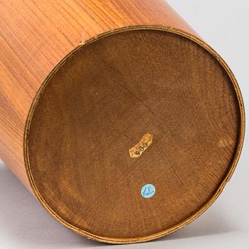 A teak waste bin by Martin Åberg, Servex, mid 20th century.