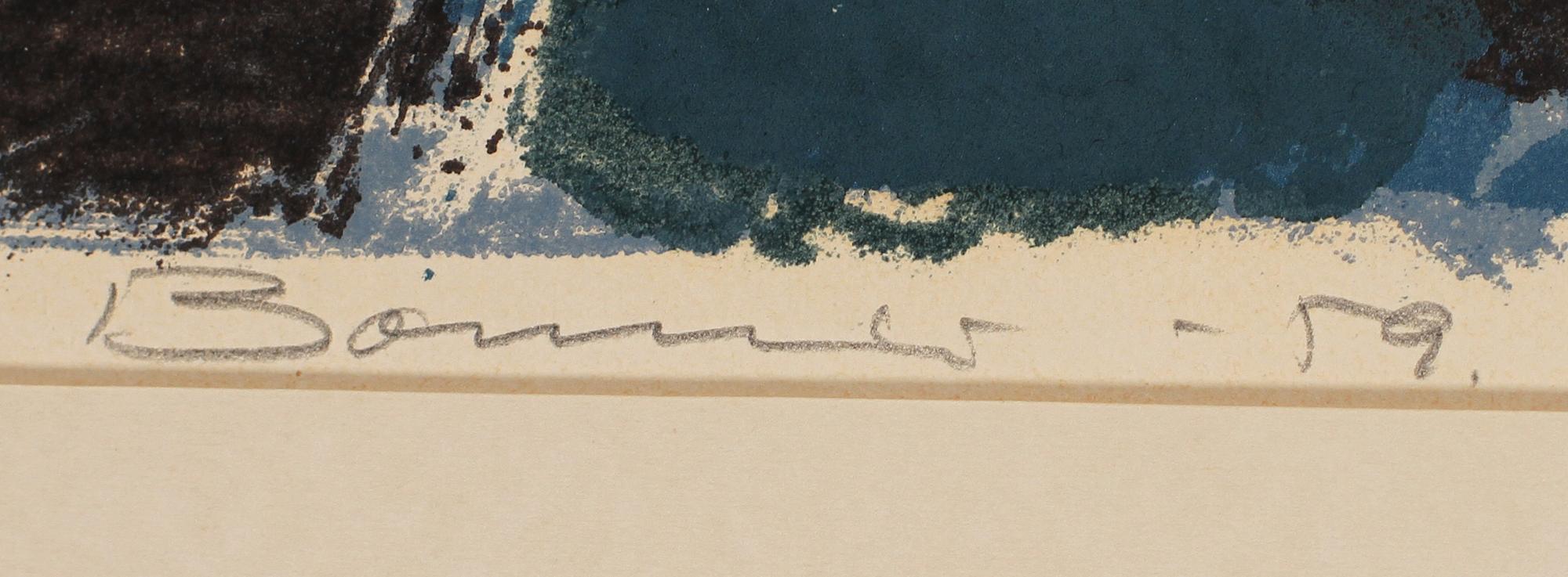 OLLE BONNIÉR, litografier, 5 st, sign och numr.