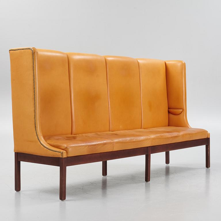 A leather sofa, Donan, Spain, 21st century.