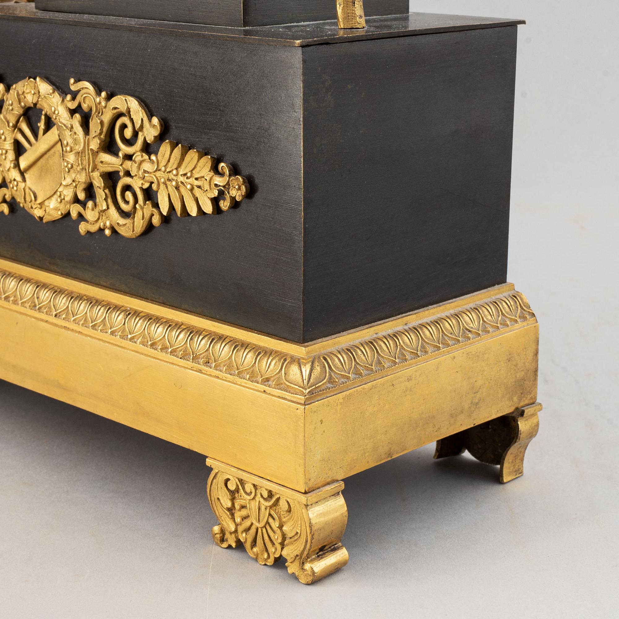 Bordspendyl, Empire, Frankrike, 1800-talets första hälft.