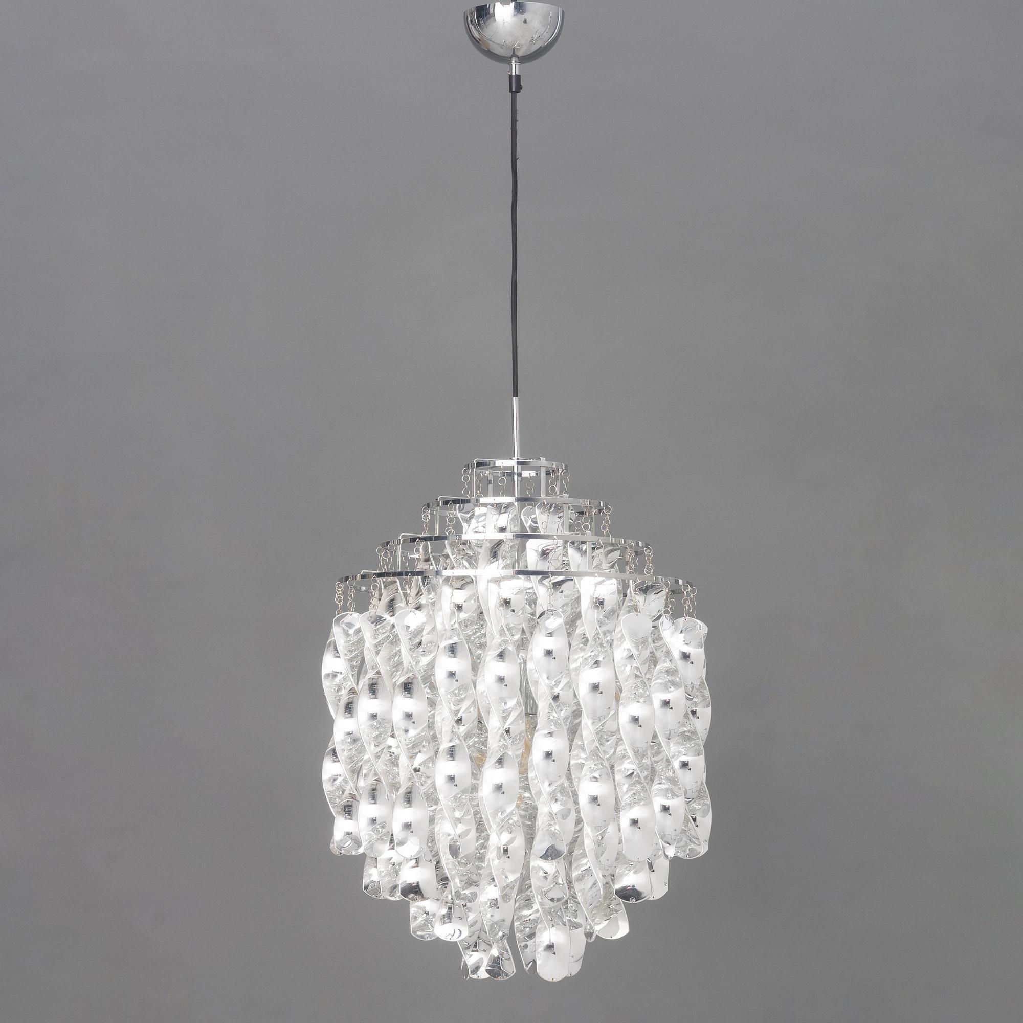Verner Panton, ceiling lamp, "Spiral SP01", Verpan, Denmark, 21st century.