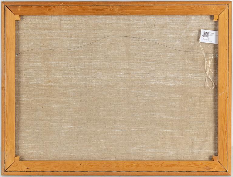 HELMUT MANTEL, oil on vanbas, signed.