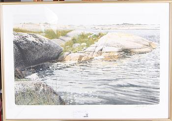 LITOGRAFIER, 2 st, sign och numr. 340/360 resp. 190/360.