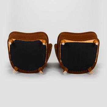 Nojatuolipari, 1900-luvun puoliväli.