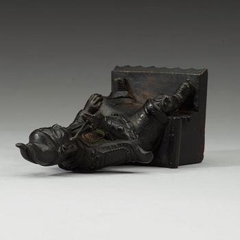 FIGURIN, brons, Qingdynastin, 1800-tal.