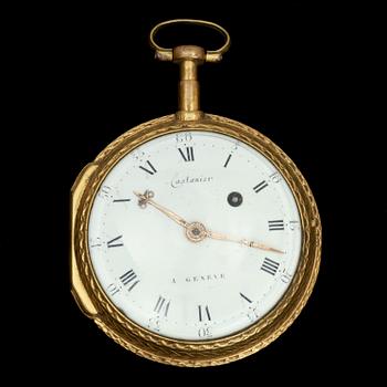 HERRFICKUR, förgylld metall, 1700-talets senare del.