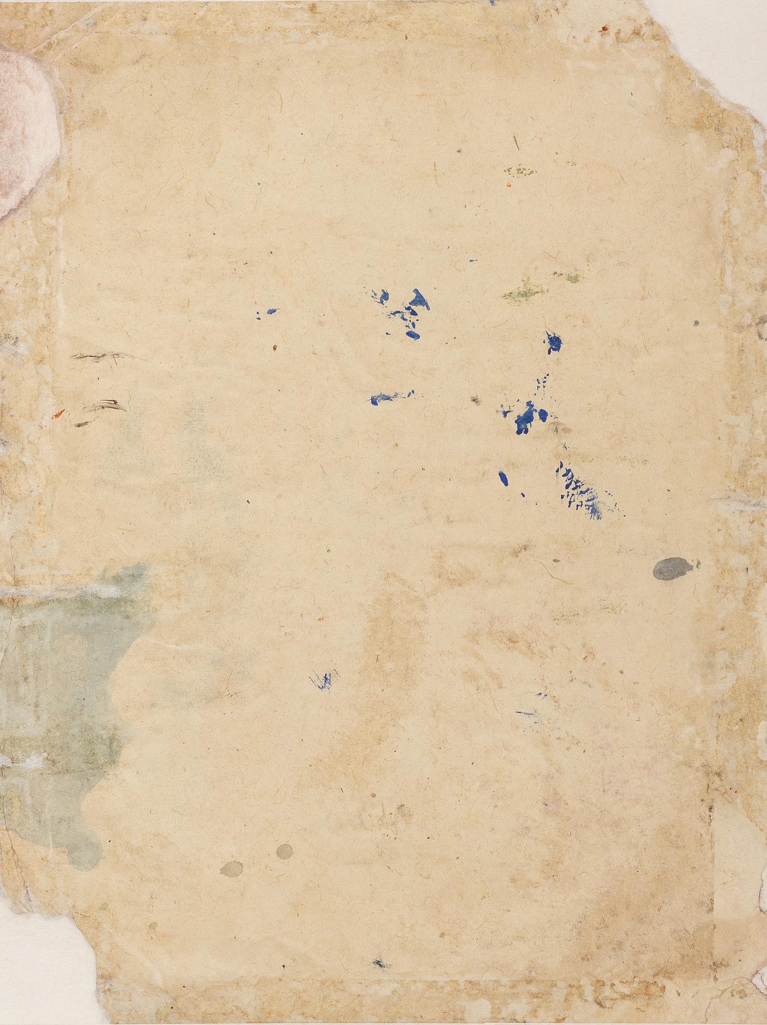 Unidentified artist, Deity with lotus flowers, India, 19th/20th century.