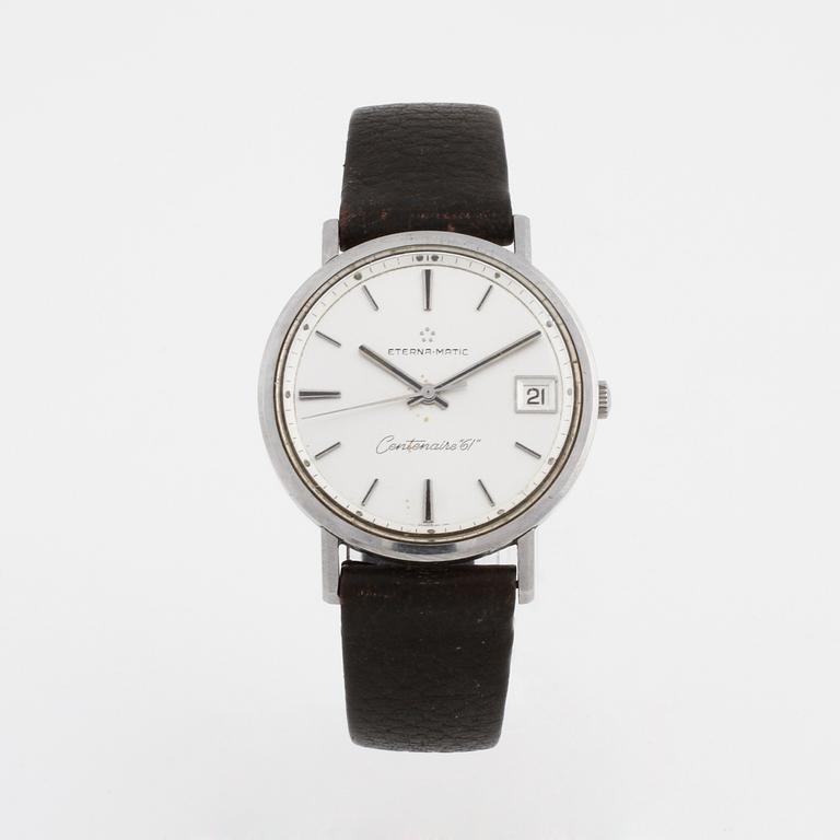 ETERNA.MATIC, Centenaire 61, armbandsur, 34,5 mm.