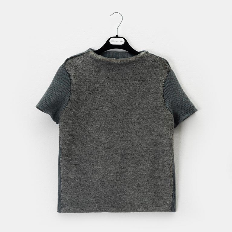 Marc Jacobs, a wool top with sequins, size XS.