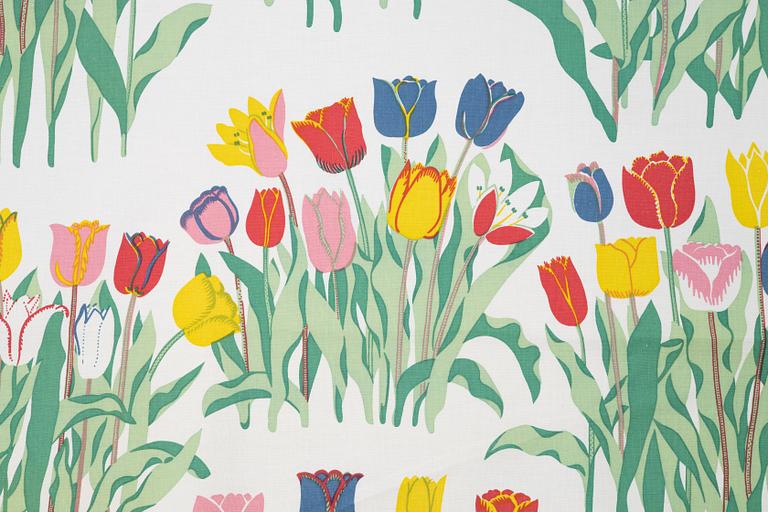 Josef Frank, two pairs of curtains and a pulldown curtain, Firma Svenskt Tenn, Sweden.