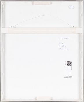 STEN EKLUND, gouache, signed.