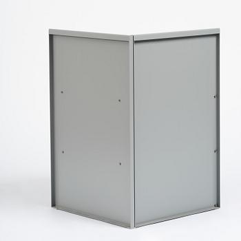 Donald Judd, a "Corner Chair No 15", Lehni, Switzerland, 1989.