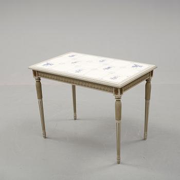 KAKELBORD, sengustaviansk stil, 1900-talets mitt.