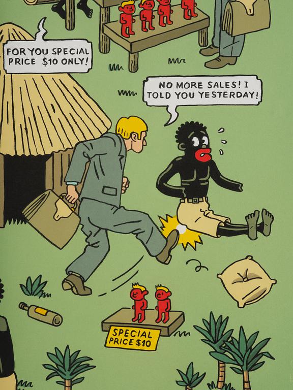 Anton Kannemeyer, "Moulinsart Lawyers I".