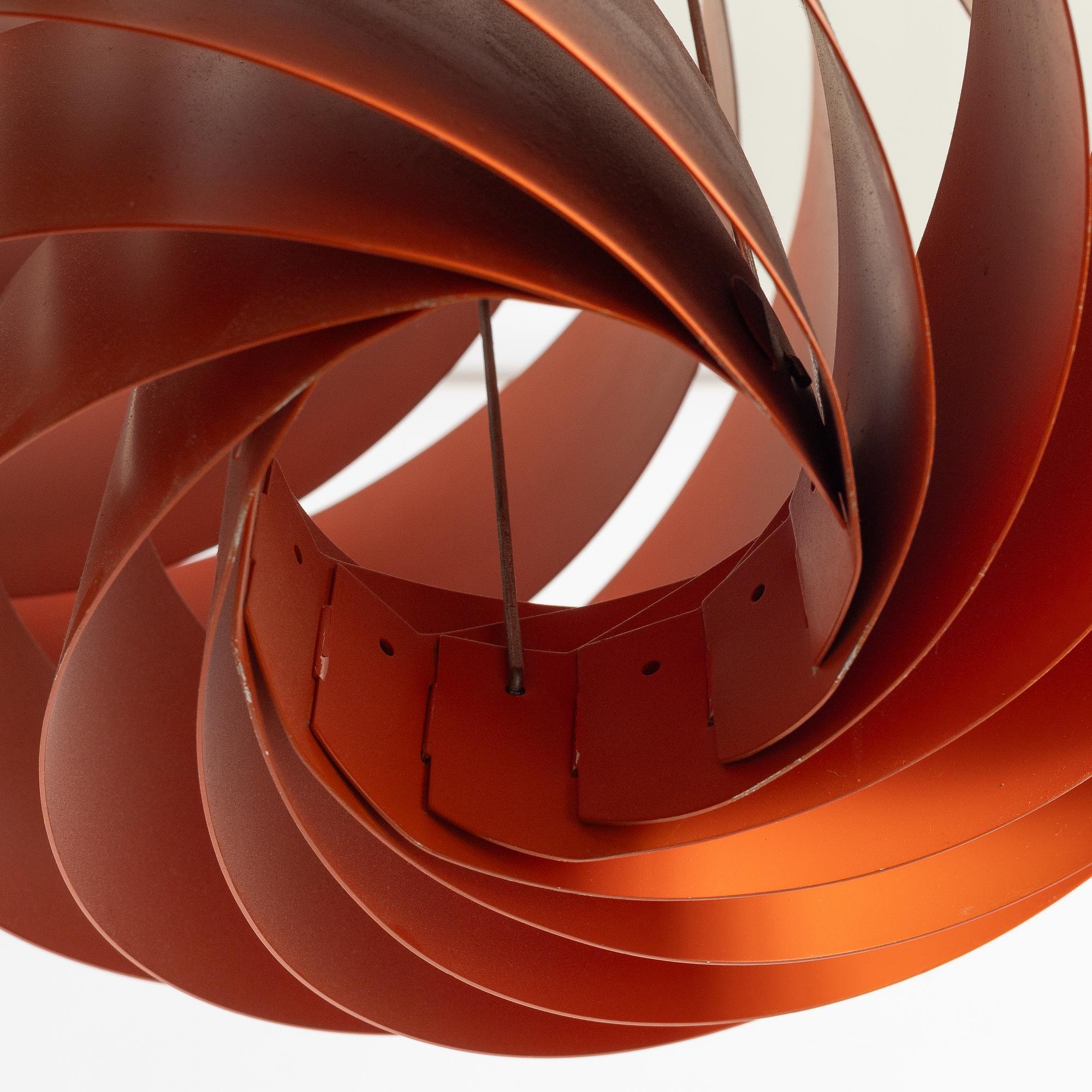 Louis Weisdorf, ceiling lamp, "Turbo", Lyfa, second half of the 20th Century.