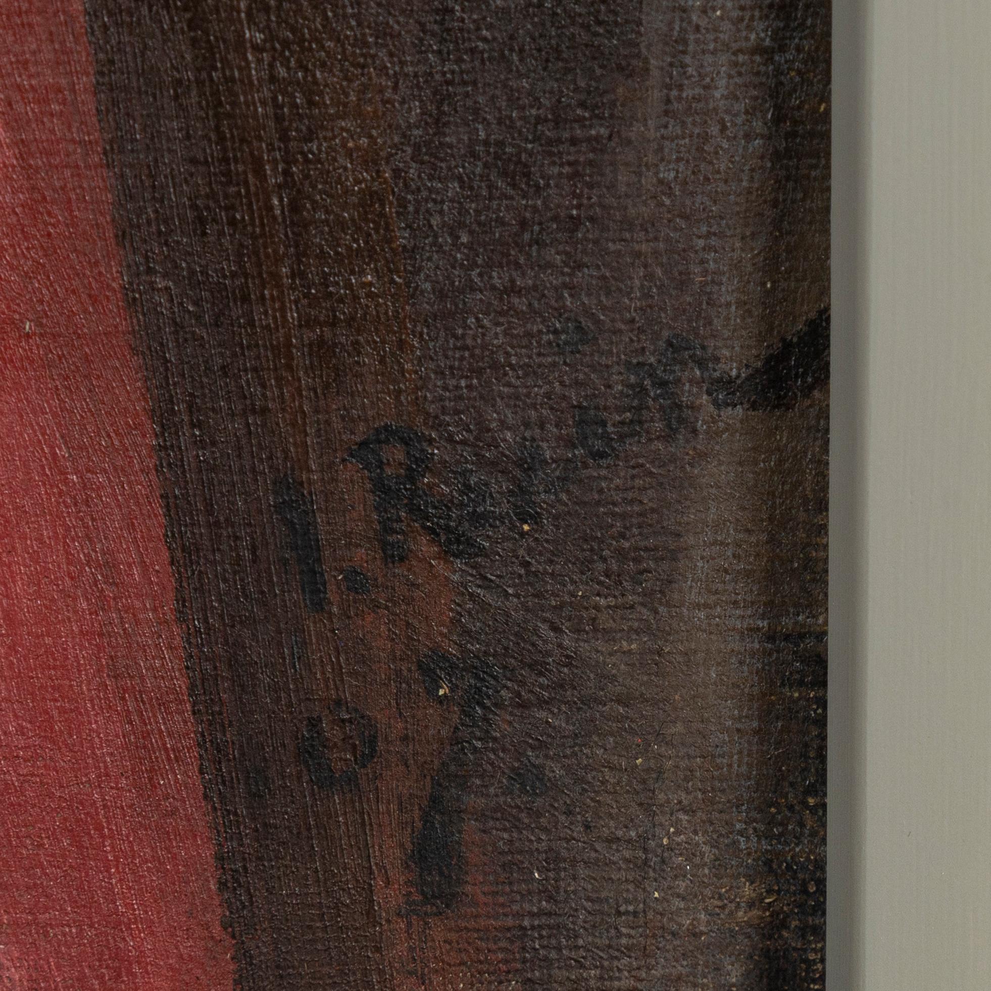 Ingrid Ruin, oil on canvas, signed and dated -07.