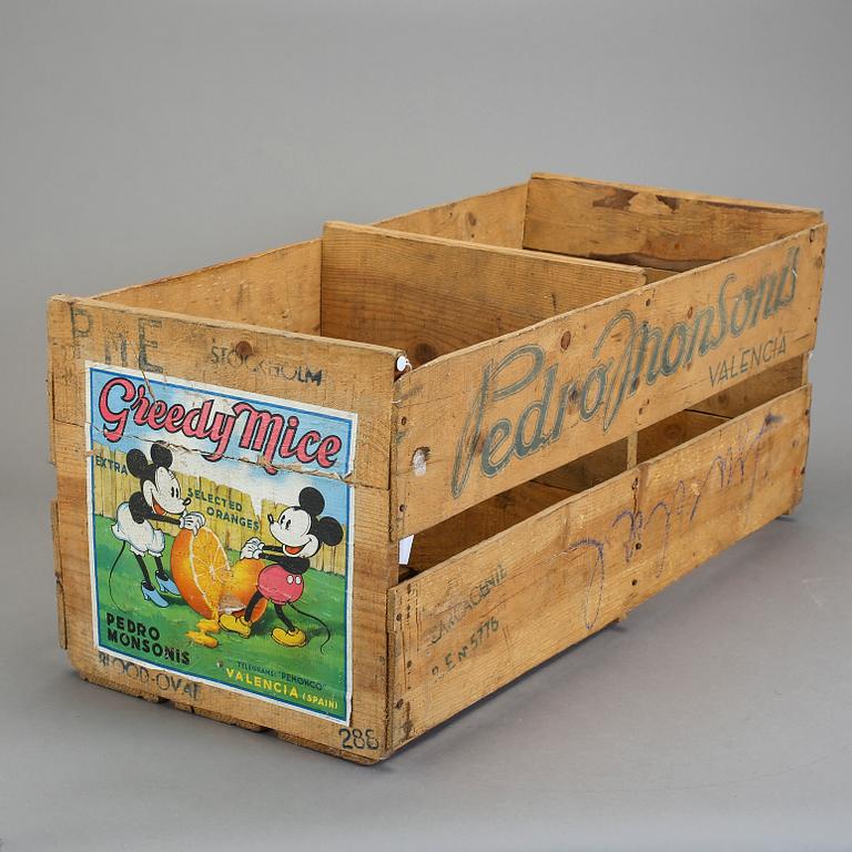 BACK, trä, "Pemon", omkring 1900-talets mitt.