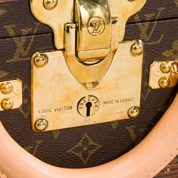 Louis Vuitton, a 1970s Monogram Canvas 'Alzer 65' suitcase.