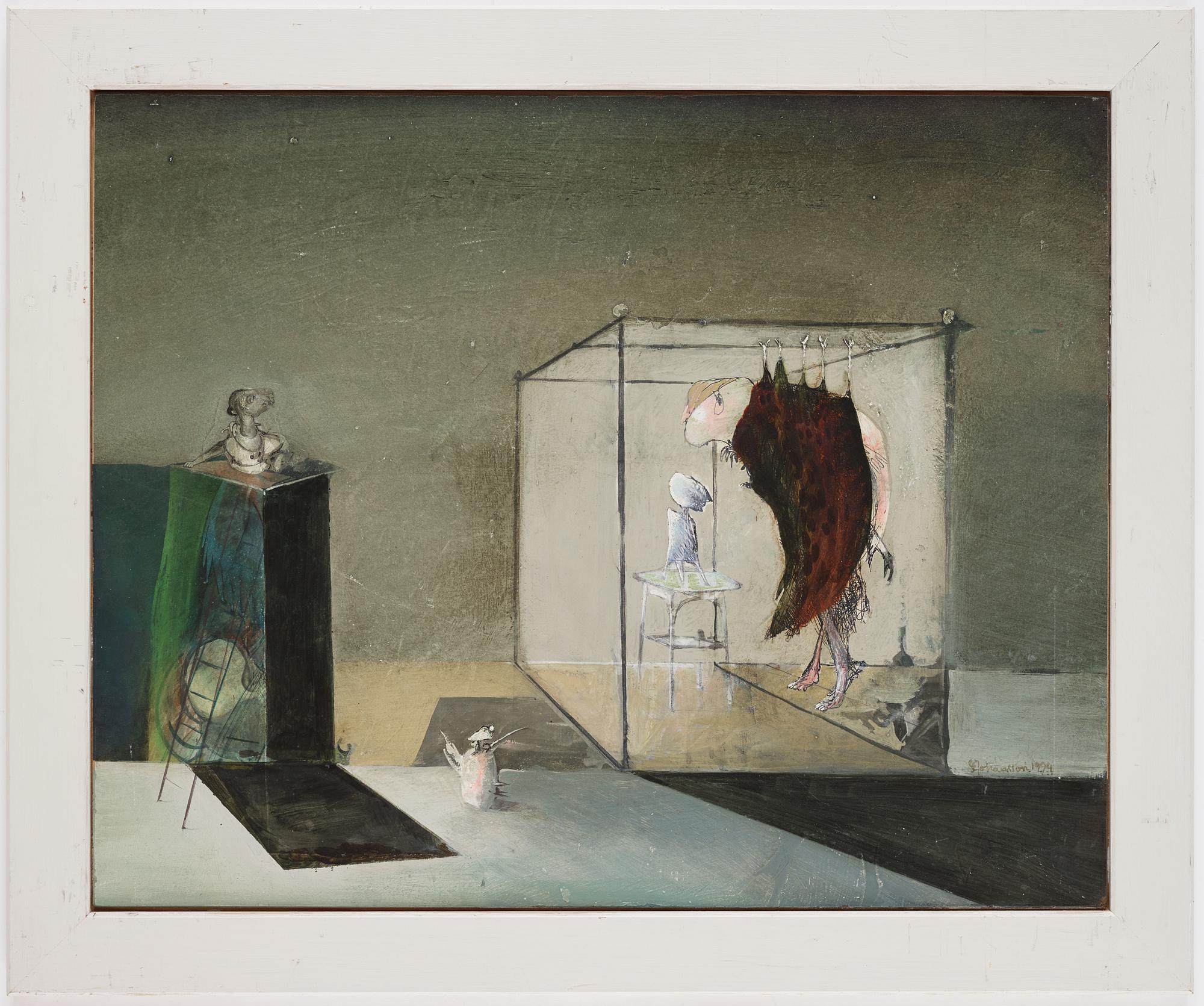 SVEN-ERIK JOHANSSON, oil on panel. Signed and dated 1994.