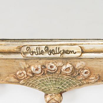 Ville Vallgren, after, a wall mirror, mid-20th century.