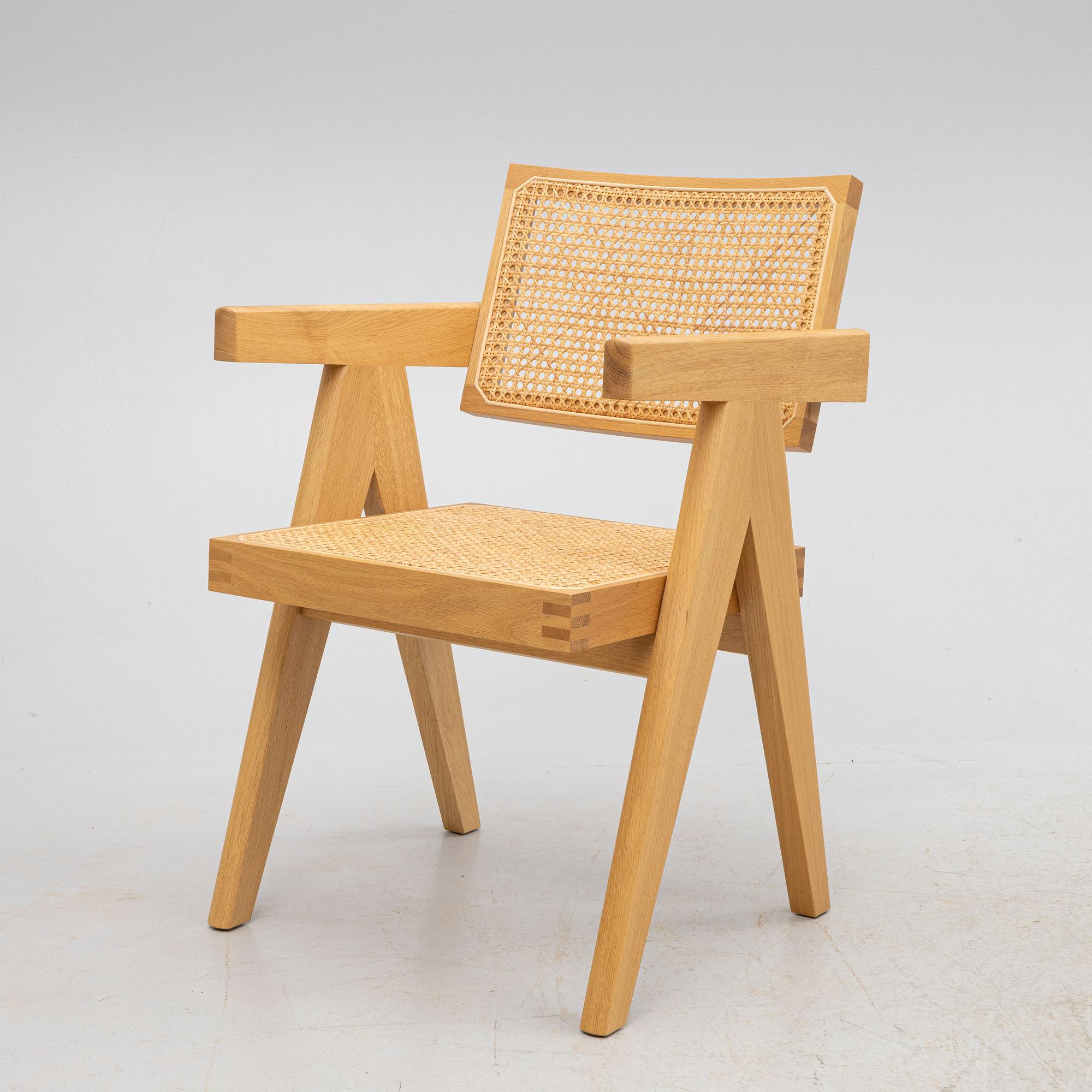 Pierre Jeanneret, armchair, "Capitol Complex Office", Cassina.