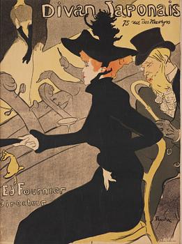 Henri de Toulouse-Lautrec, "Divan Japonais".