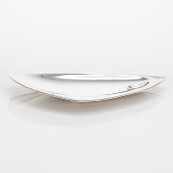 Tapio Wirkkala, silver dish TW 100, Kultakeskus, Hämeenlinna 1965.