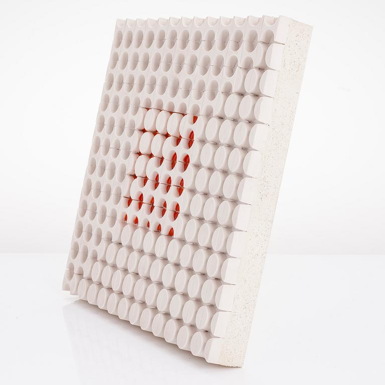 RUT BRYK, relief, "Fönster", signerad Rut Bryk. 1980-tal.