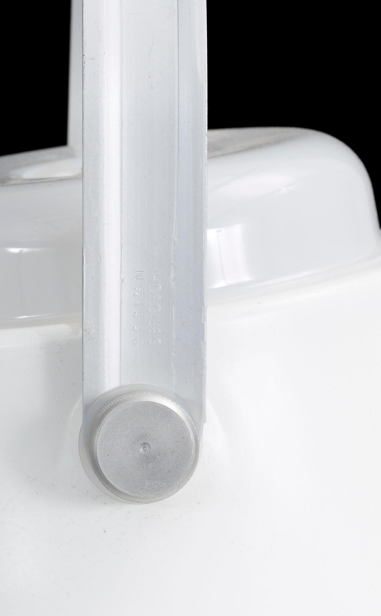 TAKLAMPA, metall, "Big Bell", design Sergio Brioschi för Anton Angeli, formgiven 1996. H 54.