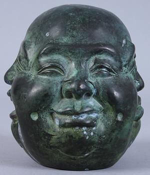 SKULPTUR, brons, Kina, 1900-tal.