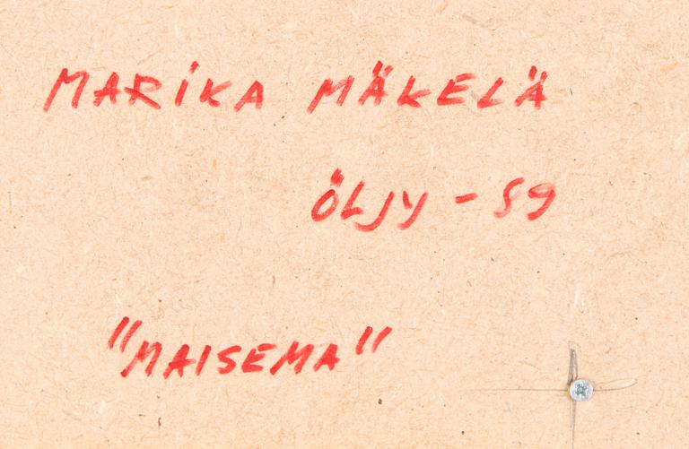 MARIKA MÄKELÄ, "MAISEMA".