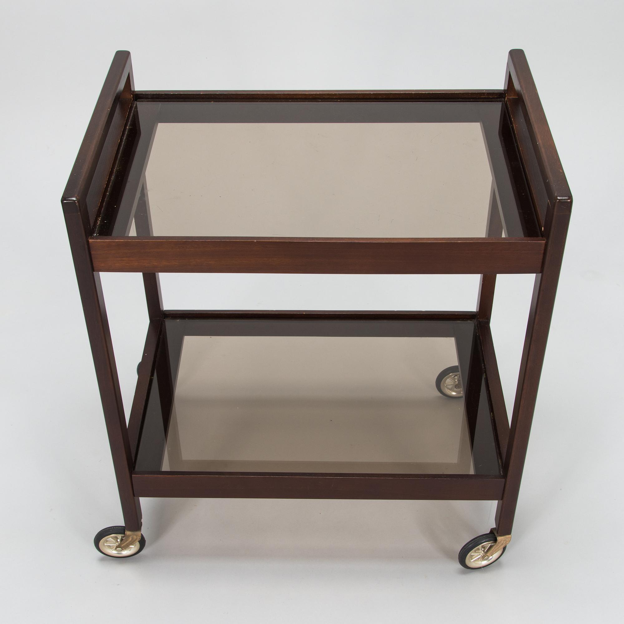 A 1960/70's tea trolley.