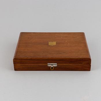 BESTICK, 24 delar, silver och pärlemor, Sheffield 1903.