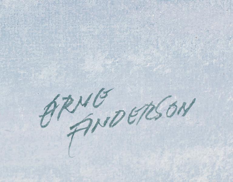 ARNE ANDERSSON, olja på duk, signerad.