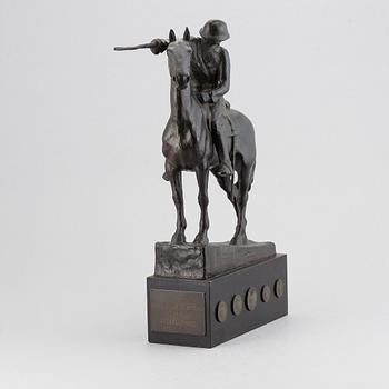 MAUD VON ROSEN, sculpture, bronze, signed.