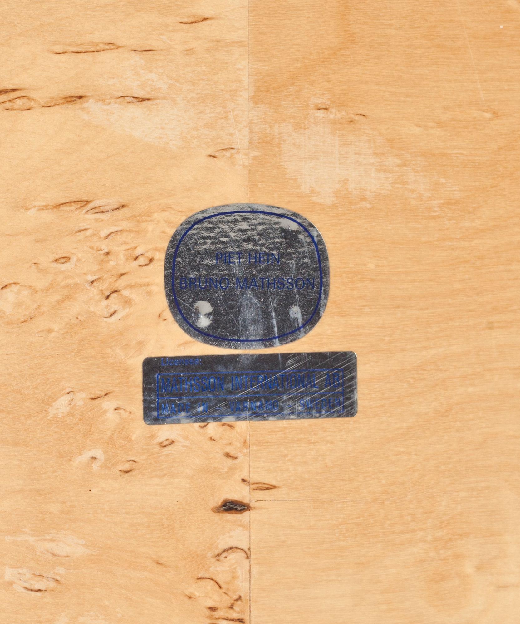 SOFFBORD, Bruno Mathsson, Piet Hein, Mathsson International.