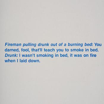 Richard Prince, "Untitled (joke)".