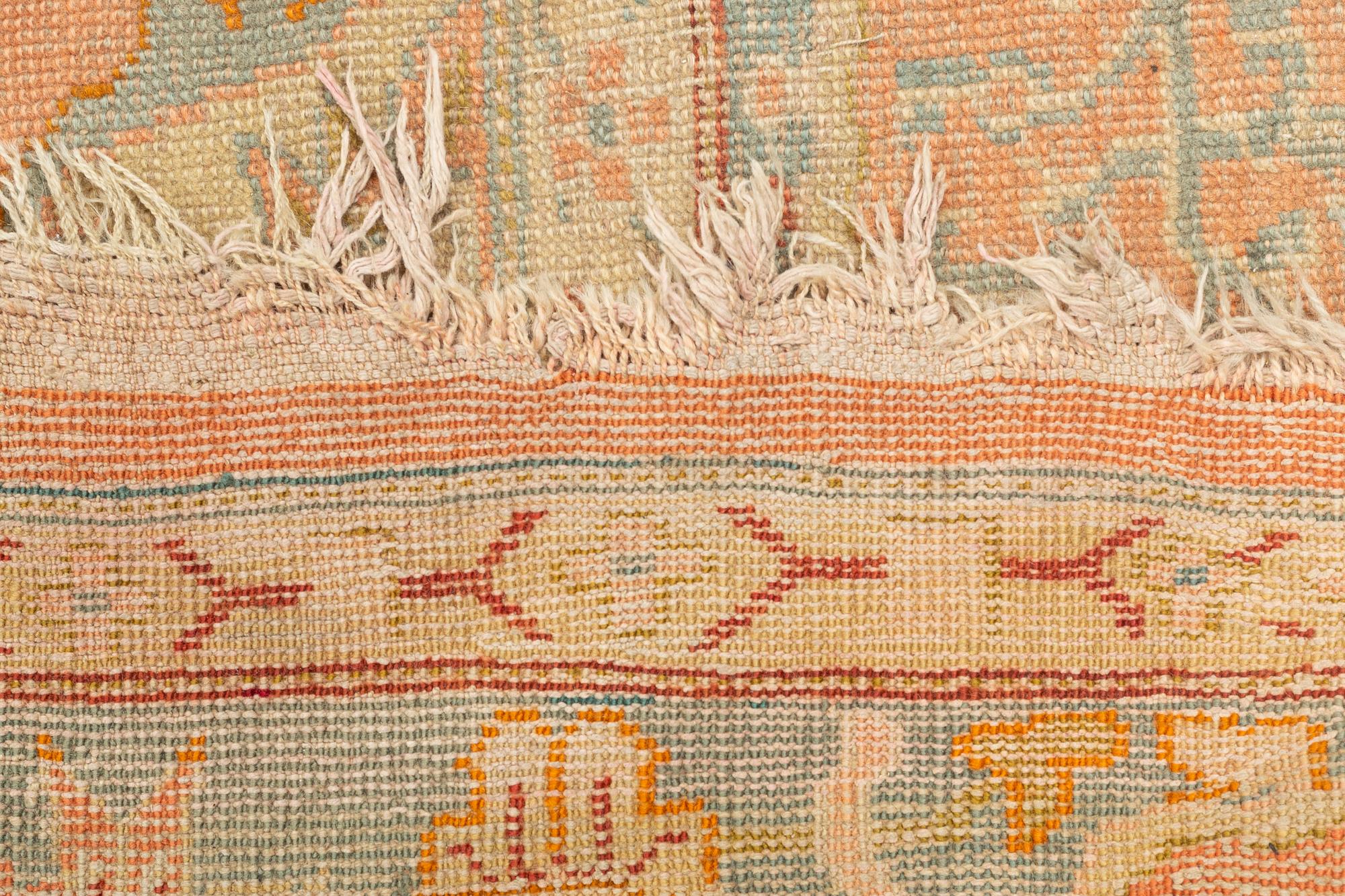 Matta, antik Ushak, 383 x 293 cm.