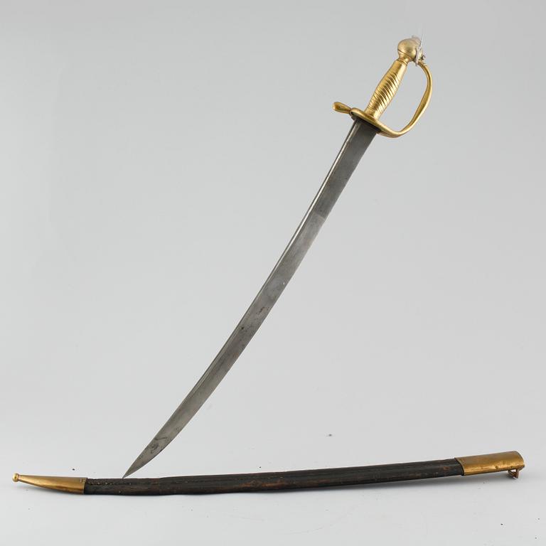 HUGGARE, för infanteriet, m/1748-1856.
