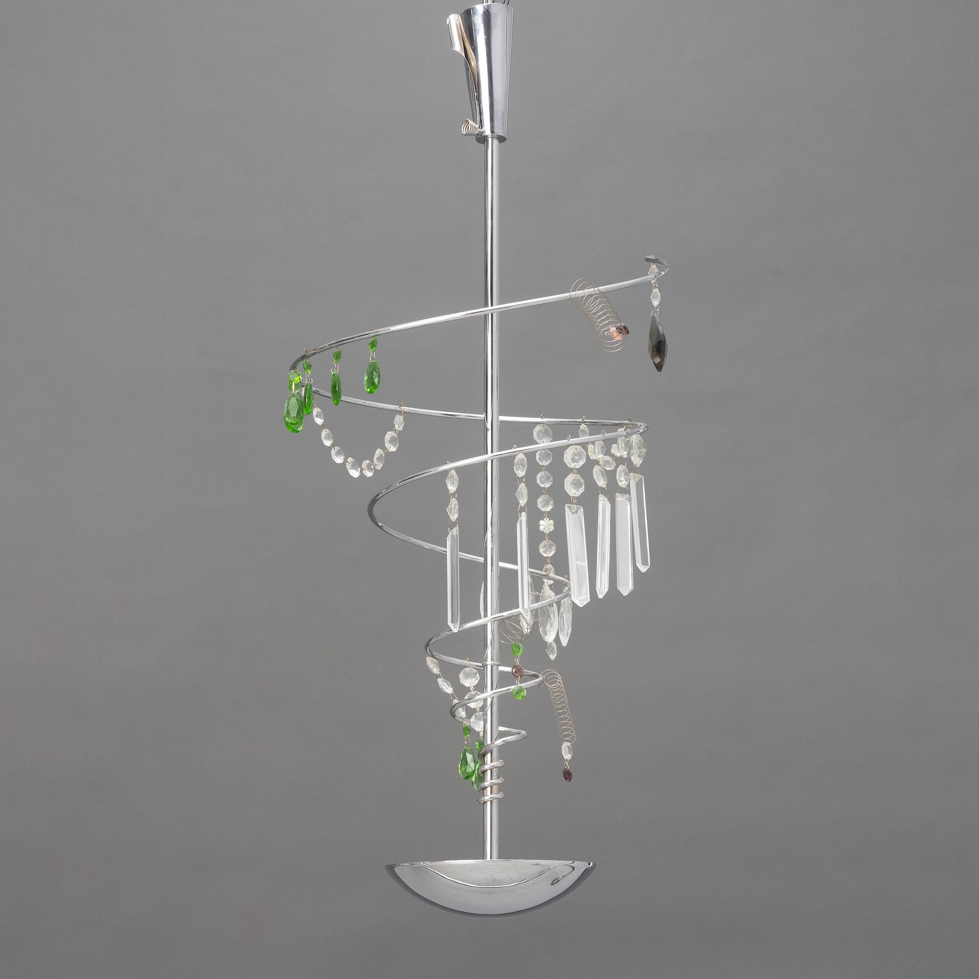 Toni Cordero, taklampa, "Iside", Artemide, sent 1900-tal.