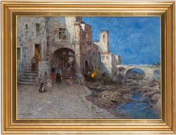 WILHELM VON GEGERFELT, oil on canvas, signed.