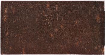 A porhyry stone top from Älvdalens porfyrverk, early 19th century.