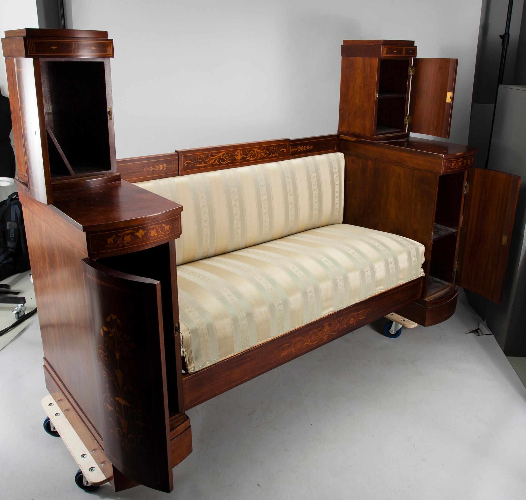 SOFFA, Nordisk Kunst- & Möbel-Etablissement, Köpenhamn, tidigt 1900-tal.