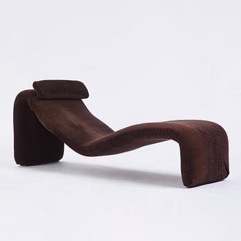 Olivier Mourgue, a "Djinn" chaise longue, Airborne, France 1960s.