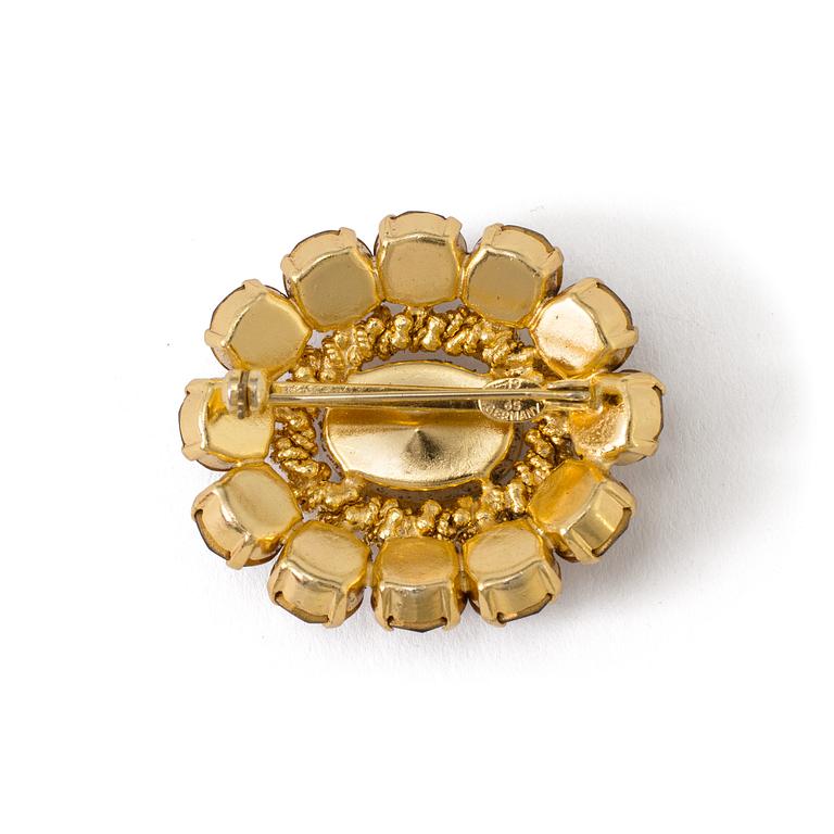 A brooch by Christian Dior from 1965.