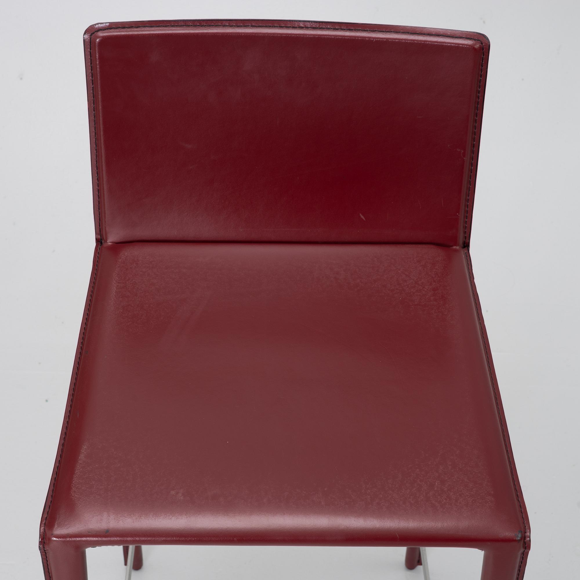Lievore Altherr Molina, Four 'Norma' bar stools, Arper.