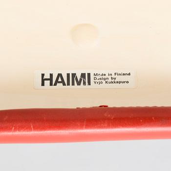 YRJÖ KUKKAPURO, fåtöljer, ett par, "417P", Haimi 1960-talets slut.