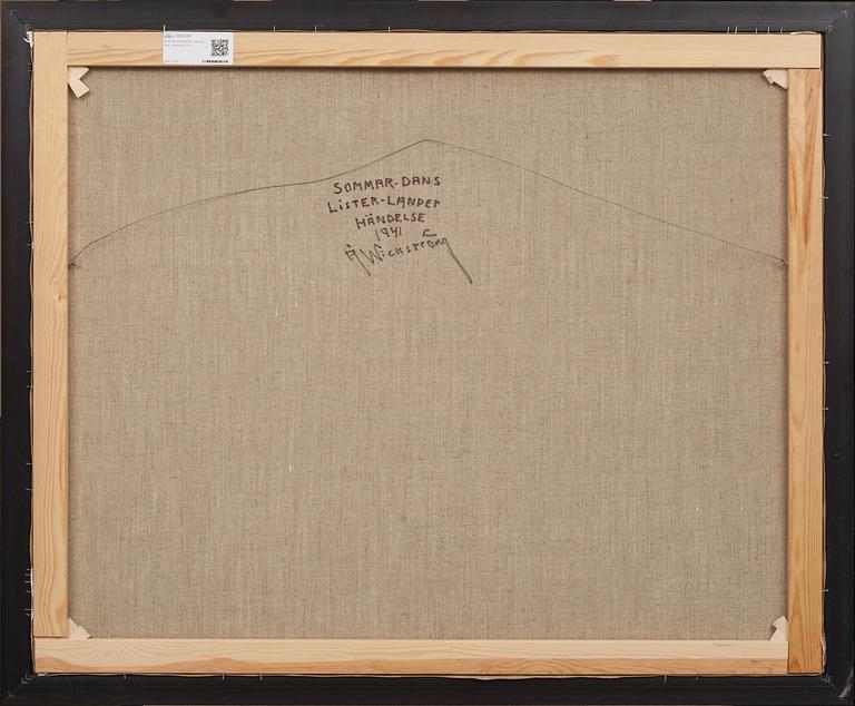 ÅKE WICKSTRÖM, olja på duk, signerad.