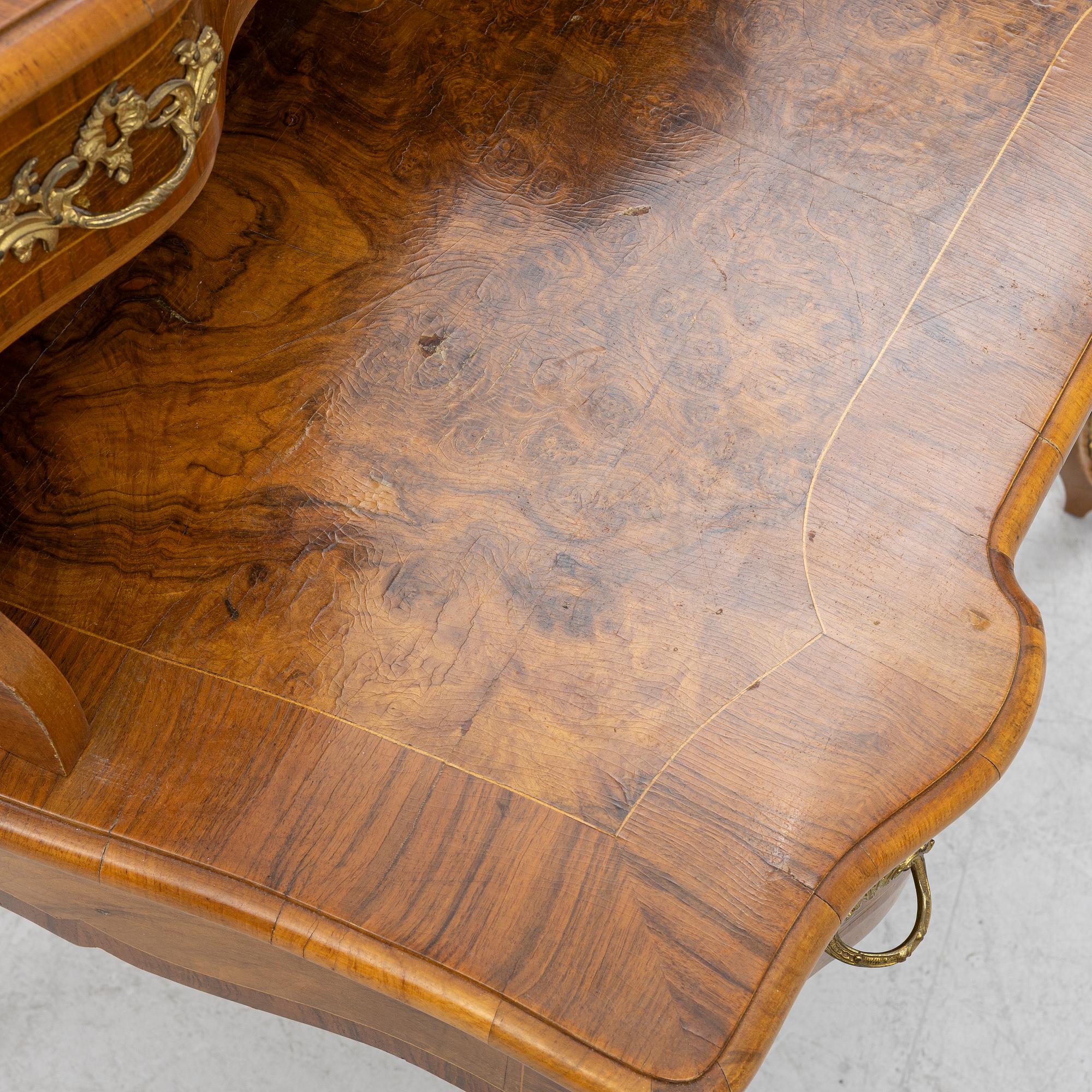A Rococo-style desk, first half of the 20th century.